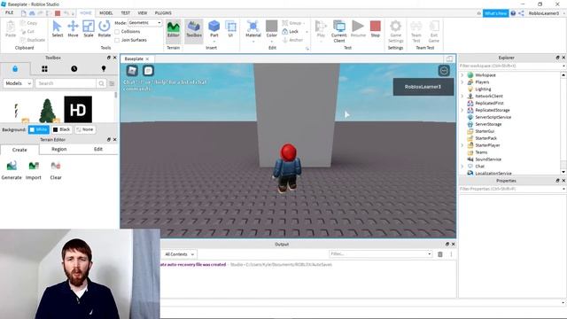Roblox Studio How to Walk Through a Wall, Walk through Objects in Your Game смотреть онлайн