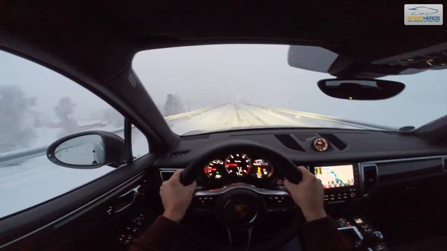 POV Drive - Porsche Macan Turbo Performance (440 PS) Onboard Test Drive смотреть онлайн
