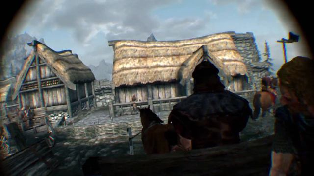 Skyrim VR running on PS5 смотреть онлайн