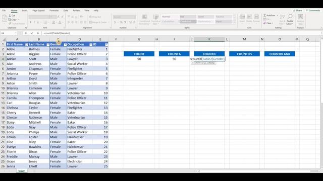 Top 5 COUNT Formulas You Need to Know - Excel Basics Plus смотреть онлайн