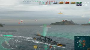 Испанский крейсер ALMTE. CERVERA.Морской бой-2.Игра Мир Кораблей