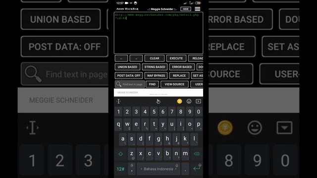 SQL INJECT With Anonhackbar|| Work&Easy смотреть онлайн