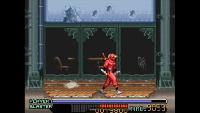 Super Nintendo (Snes) 16-bit Ninja Warriors Stage 1