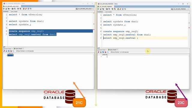 Oracle 23C New Features | SELECT Without FROM Clause смотреть онлайн