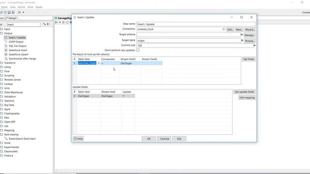 Insert/Update - Pentaho Data Integration смотреть онлайн