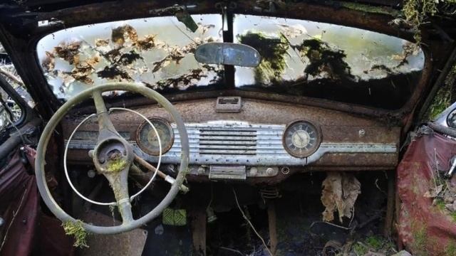 ГАРМОНИЯ ТЕХНИКИ И ПРИРОДЫ .Но ёп,как можно было сроднить столько машин с природой?!? смотреть онлайн