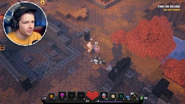 I Got a DIAMOND SWORD in Minecraft Dungeons! *NEW GAME* смотреть онлайн