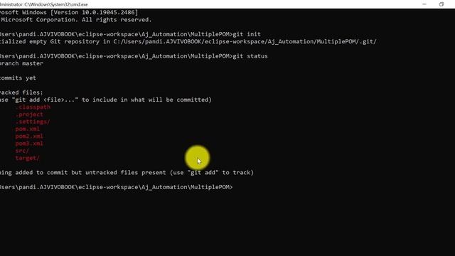 How to Push code from Local machine to GitLab repo using cmd prompt | commit & push Files to GitLab смотреть онлайн