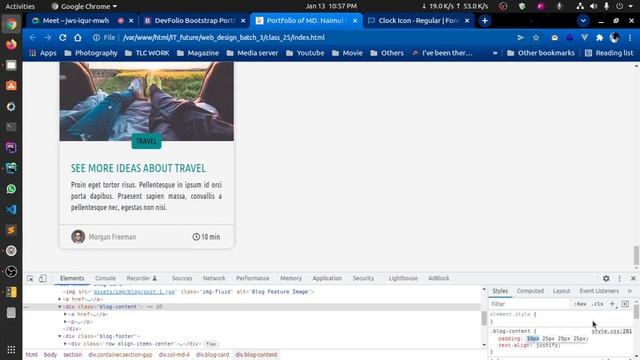 Web Design With Bootstrap 5 | Bangla Tutorial | Class- 25 | Portfolio Project смотреть онлайн