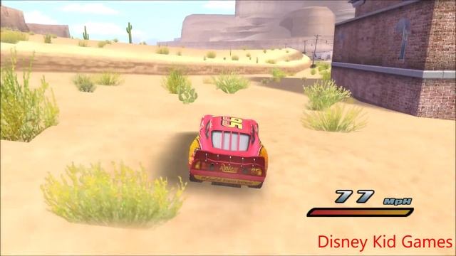 Disney Pixars Cars Movie Game Crash Mcqueen 364 Bumpy Roads смотреть онлайн