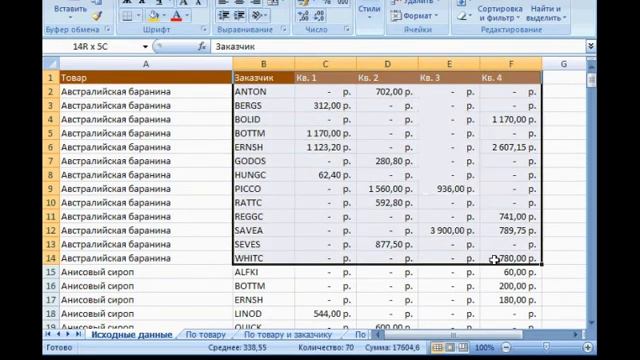 Microsoft Excel Урок 26 Вставка диаграммы смотреть онлайн