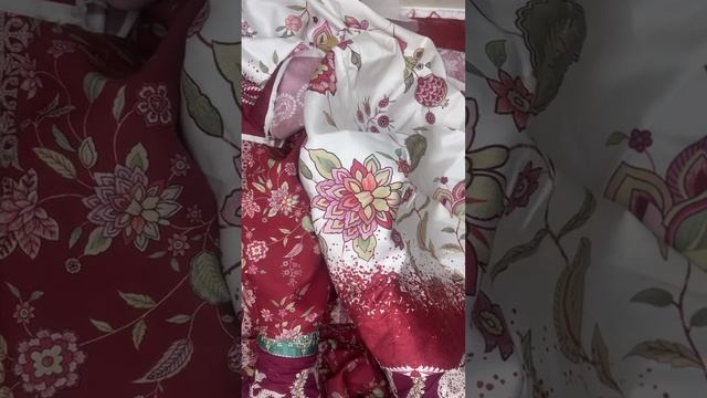 Cross Stitch Embroidered 3pc Flat 50% off | cross Stitch Wholesale - Meewan Collection смотреть онлайн