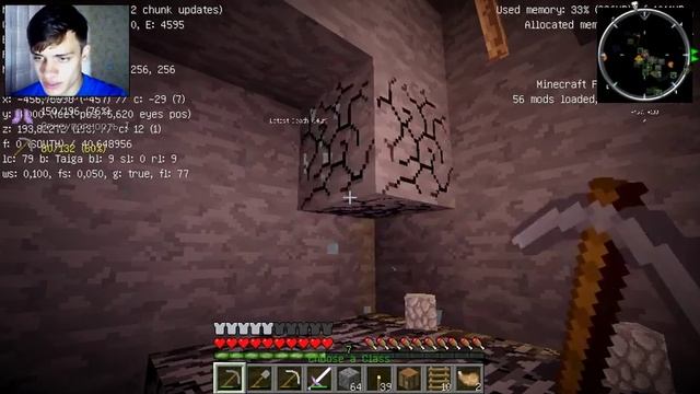 "РАЙ в minecraft" НАШЕЛ скелет ДИНОЗАВРА в новой шахте♦(ч.8) смотреть онлайн