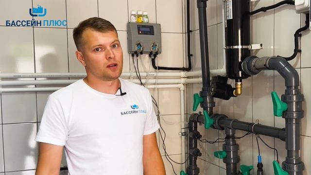 БАССЕИН из МОЗАИКИ | Обзор бассейна 7,5 х 3,5 метра. смотреть онлайн