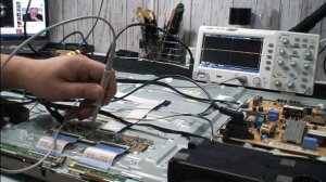 ue40j5500au нет изображения.подсветка есть.