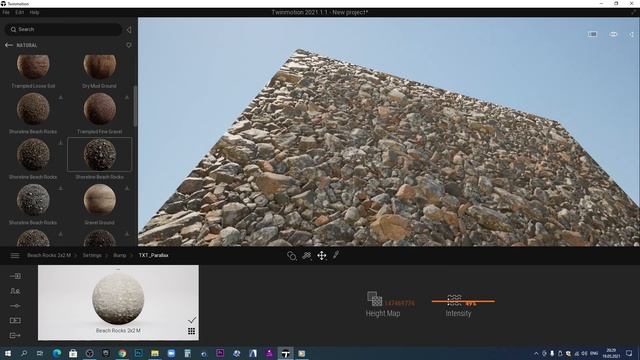 Twinmotion 2021.1. Обзор новой версии. Работа с текстурами и новые деревья