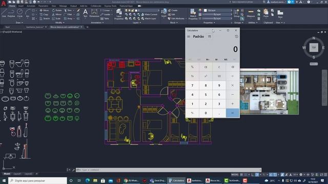 AutoCAD, comando scale - Como alterar a escala de desenhos e blocos. смотреть онлайн