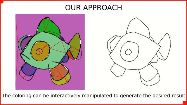 Color by Numbers: Interactive Structuring and Vectorization of Sketch Imagery смотреть онлайн