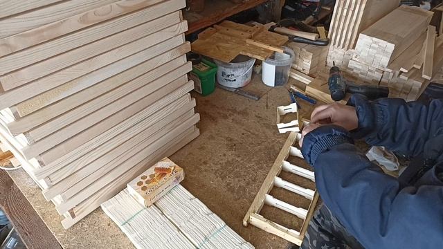 Мини рамки для сотового мёда. Пчеловодство. смотреть онлайн