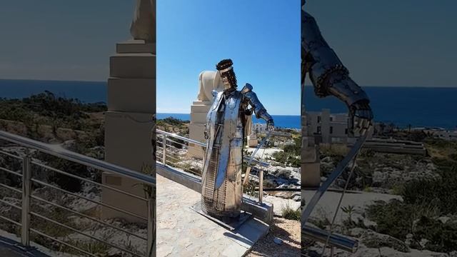 Парк скульптур в Айя Напе. КИПР 2019 год. Апрель. смотреть онлайн