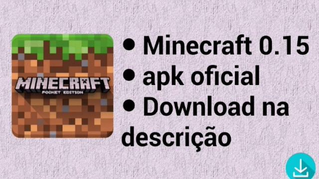 Minecraft 0.15 ( Apk Oficial )