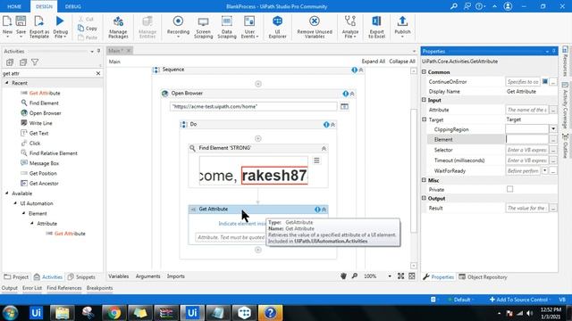 UiPath - How to Use Find Element Activity in UiPath | Example of Find Element Activity UiPath смотреть онлайн