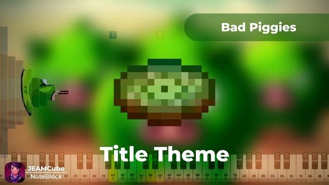 Bad Piggies, But It's Minecraft (Noteblock Music By JEAMCube)