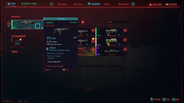 "Crusher" Power Shotgun Location Guide (Many Ways To Skin A Cat Gig) - Cyberpunk 2077 смотреть онлайн