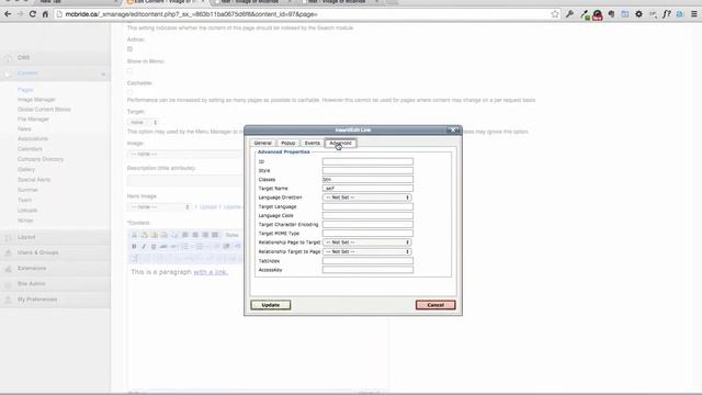 CMSMS - TinyMCE: link & button styles (Bootstrap) смотреть онлайн