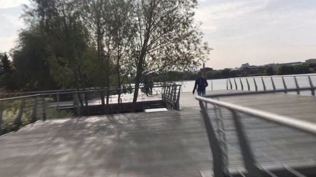 Прогулка по набережной озера Кабан смотреть онлайн