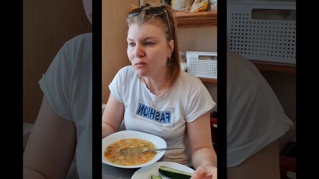 МУКБАНГ. ГОРОХОВЫЙ СУП!