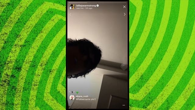 Billie Joe Armstrong Live on Instagram смотреть онлайн