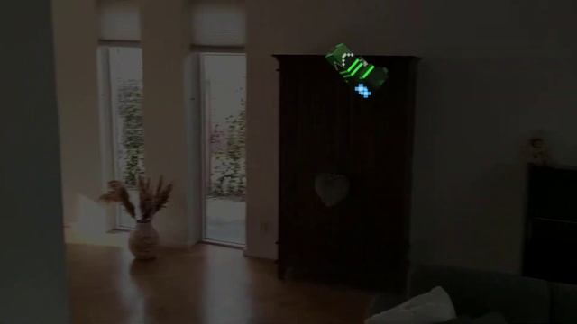 SpaceShooters WebXR Game Prototype Running On Microsoft HoloLens