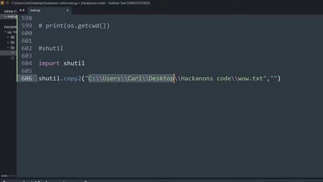 How do I copy a file in Python? смотреть онлайн
