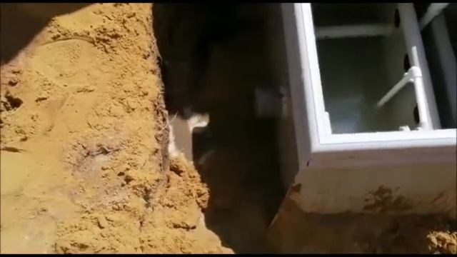 Установка септика Тверь 0 85 в деревне Холмы Егорьевского района смотреть онлайн