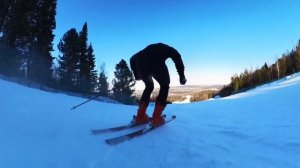 Insta360 X3 на горных лыжах