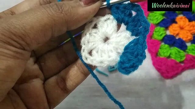 Easy Granny square| begginer| tamil|diy смотреть онлайн