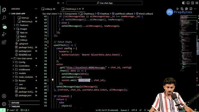 Complete Chat App | MERN | Integrating Socket #Final смотреть онлайн