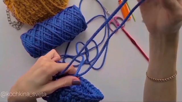 Сумка - Торба из полиэфирного шнура смотреть онлайн