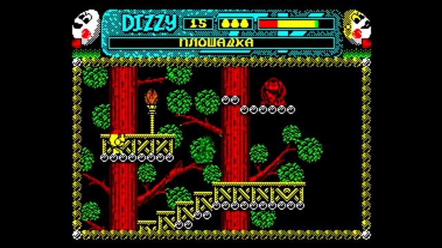 Обзор и прохождение Dizzy 4: Magicland Dizzy на ZX Spectrum смотреть онлайн