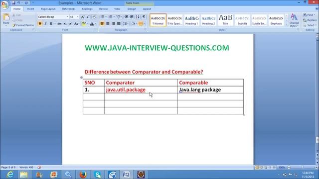 Difference between comparator and comparable in java! смотреть онлайн
