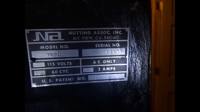 Computer Space Ball Arcade Game (1972 Nutting Assoc.) Pong Clone - Keith's Arcade смотреть онлайн