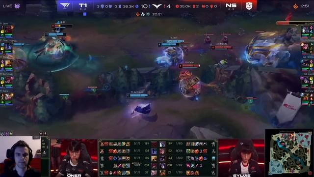 T1 vs NS Highlights Game 2 LCK Summer Season 2023 W6D3 T1 vs Nongshim RedForce by Onivia смотреть онлайн