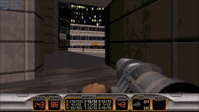 Duke Nukem 3D (100%) Walkthrough (E3L4: L.A. Rumble) смотреть онлайн