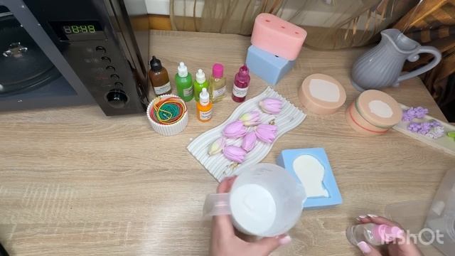 Заливка форм КАСПИЙ МОЛД. Сборка бюджетного букета из тюльпанов #handmade #soap #мыловарение смотреть онлайн