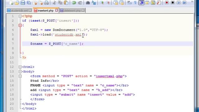 PHP: XML Add and Delete смотреть онлайн