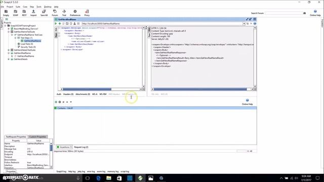 SoapUi Soap Service Testing Video Two - Basic Assertions смотреть онлайн