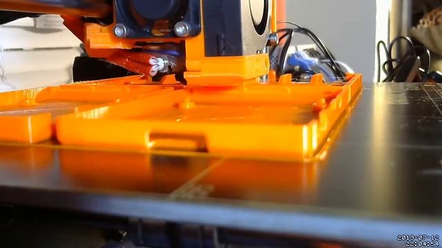 RaspberryPi3 No Screw Case - Orange/PETG - 3D Printed Time-Lapse - W8FSM смотреть онлайн