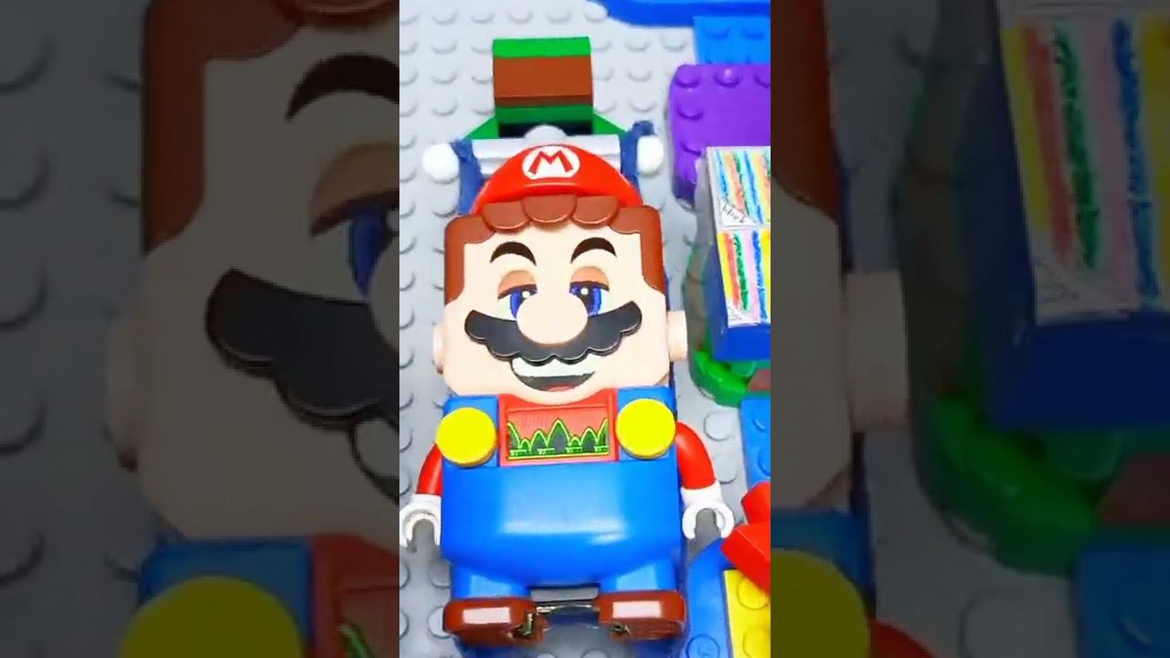 Lego Super Mario says "I`m tire" effects. Part 2 of 4 for #shorts смотреть онлайн