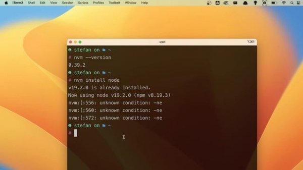 Install NVM on MacOS - Quick & Easy ?